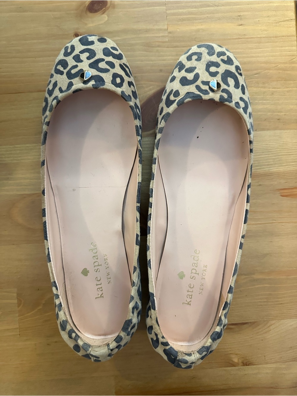 Kate Spade New York Leopard Print Ballet Flats – Size 7